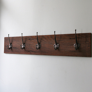 Wholesale Wood <b>Hook</b> Holder Wall Hanging Hat Hanger Bedroom Wooden Hanger Customizable Product <b>Hooks</b> & <b>Rails</b> - Product Image 1