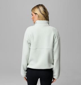 Veste en polaire sherpa pour femme de qualité supérieure, manteau d'hiver doux et chaud, veste décontractée à fermeture éclair intégrale, veste d'extérieur surdimensionnée, fabricant OEM personnalisé - Product Image 2