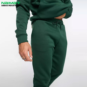 Conjunto Deportivo Informal de Invierno para Hombre de Naimat Abbas Industries, Sudadera con Capucha de Forro Polar, Color Verde Sólido, 100% Algodón, Secado Rápido, Manga Larga - Product Image 4