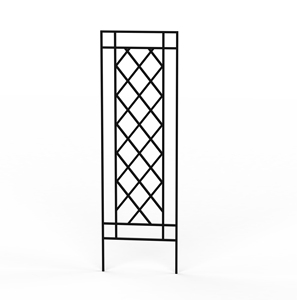 Classic Iron Trellis Rectangle Shape Painted Surface Durable for Plant Garden Outdoor Use - Product Image 2