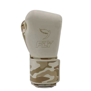 Fly New Design Camo Printed Professional Training Boxing <b>Gloves</b> Oem Lightweight Sparring <b>Gloves</b> Customized 100% Genuine Leather - Product Image 3