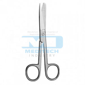 Ciseaux chirurgicaux jetables à usage unique, ciseaux à pansements en acier inoxydable - Product Image 2