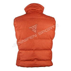 Veste de chasse sans manches pour homme, 100% laine, rembourrée, personnalisée, pour le sport de plein air - Product Image 2