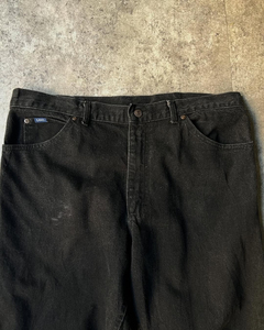 Pantalones Vaqueros Anchos de Algodón 100% Ultrasuaves para Hombre, Color Crema, con Etiqueta Personalizada, Corte Recto, Ajuste Holgado y Moderno - Product Image 5