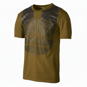 เสื้อยืดออกกำลังกายทรงสลิมฟิตพิมพ์ลายซิลิโคนกันลื่น แข็งแรง ทนทาน ระบายอากาศได้ดี สไตล์ลำลอง สำหรับผู้ชาย - Product Image 5