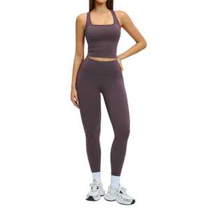 Nueva ropa deportiva y para correr por la calle para mujer, ropa de yoga de tela suave, materiales de alta calidad. - Product Image 1