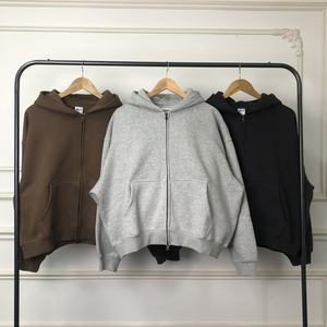 เสื้อฮู้ดซิปผู้ชายคุณภาพสูง ปี 2026 ผ้าฝ้ายฟลีซ 100% ระบายอากาศได้ดีและแห้งเร็ว - Product Image 3