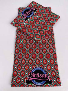 Tissu en coton imprimé wax africain en gros, conception personnalisée, fabricant OEM ODM pour vêtements de mariage, tenues d'événements, marque - Product Image 3