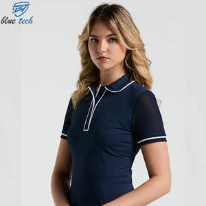 Conjunto Deportivo de Falda de Tenis Transpirable para Mujer con Logotipo Personalizado, Top Corto de Manga Corta y Falda Plisada de Cintura Alta - Product Image 4