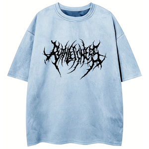 Camiseta Personalizada para Hombre de Alta Calidad, Estilo Vintage, Lavado Ácido, 100% Algodón, 300g, Corte Regular, Estilo Casual Urbano, Ecológica - Product Image 2