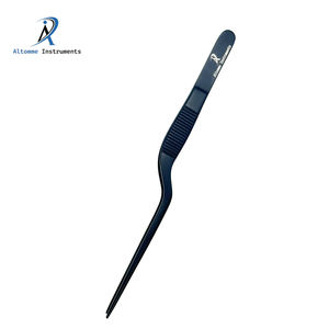 Pince de plats professionnel de 14 cm en acier inoxydable antiadhésif, outil de garniture culinaire de précision pour la cuisine - Product Image 1