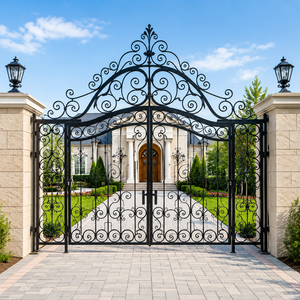 Upgrade your property with heavy-duty wrought iron <b>gates</b> engineered for long-lasting protection and sophisticated visual style! - Product Image 1