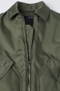 Men's High Quality Casual Zipper Jacket Stand Collar Full Sleeve <b>Warm</b> Windproof Outdoor Winter Coat Custom Logo <b>Waterproof</b> - Product Image 6
