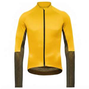 Custom <b>Men</b> Thermal Long Sleeve Cycling Jersey Windproof Breathable Fleece Lined Road <b>Bike</b> <b>Jacket</b> Training Bicycle Clothing - Product Image 5