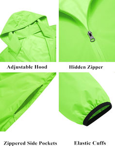 Nouvelle Conception 2026 – Ensemble de Pluie Léger et Confortable de Haute Qualité pour Hommes et Femmes – Veste de Pluie et Coupe-Vent OEM - Product Image 2