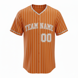 Maillot de baseball personnalisé, confortable et durable pour adulte, imprimé, respirant, col en V, conçu pour la vitesse, grandes tailles - Product Image 3