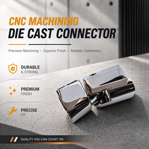 Conector de fundición a presión mecanizado por CNC - Product Image 3