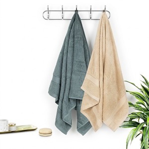 Wholesale Hotel <b>Towels</b> Cotton Premium Luxury Bath <b>Towel</b> <b>Set</b> White Soft High Absorbent Terry <b>Towel</b> Bulk Custom Logo For Spa - Product Image 5