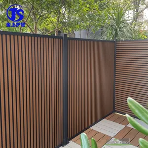 แผงรั้วอะลูมิเนียมดีไซน์ทันสมัย กันน้ำ ทนทาน เหมาะสำหรับลานกลางแจ้ง - Product Image 1