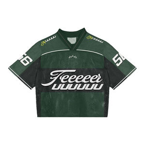 Maillots de football surdimensionnés de France, maillots de football sublimés pour hommes avec t-shirt en mesh personnalisé, vêtements de football imprimés - Product Image 1