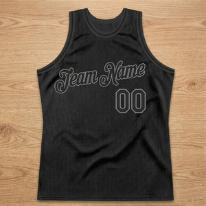Camiseta de Baloncesto para Hombre, Informal, con Logotipo Bordado y Estampado en Serigrafía, 100% Poliéster Transpirable, Malla, para Entrenamiento en Equipo - Product Image 3