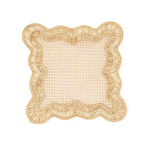 Wholesale Natural Raffia <b>Placemat</b> <b>Round</b> Woven Table Mat Best Selling Dining Decor Factory Direct Supply - Product Image 3