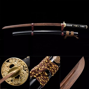 ไม้ Katana ดาบฝึกอบรม Handmade ญี่ปุ่นซามูไร Katana ดาบไม้ธรรมชาติซามูไร Katana ดาบฝึกอบรม - Product Image 4