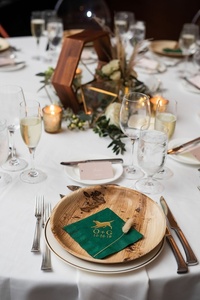 Heat Resistant Areca Dinnerware 6 Inches Round Biodegradable Hotel and Cafe Uses Disposable Eco-Friendly Dishwasher Safe <b>Plates</b> - Product Image 1