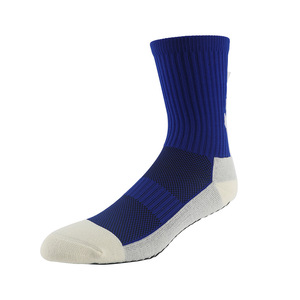 Dispensing soccer socks men's mid tube sports socks running socks non <b>slip</b> silicone thickened towel bottom wear resistant - Product Image 2
