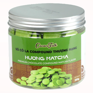 Fabricante de Vietnam Vende Directamente Ingredientes para Panadería, Chocolate Compuesto HALAL, Chocolate Matcha, Botones de Cacao, 1KG 5KG OEM/ODM - Product Image 1