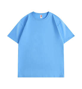 Nueva camiseta oversize de hombros caídos con logo personalizado, de tela gruesa, blanca, para hombre - Product Image 1