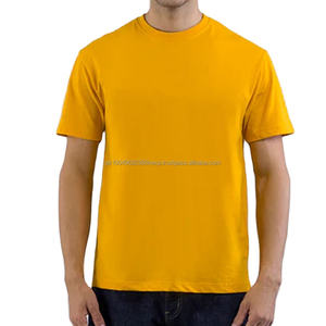 T-shirt 100% coton pour homme, coupe classique, manches courtes, col rond, t-shirt homme, logo personnalisé - Product Image 1