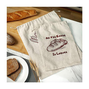 Sac à pain en jute multi-usages pour le rangement du pain, l'organisation de la cuisine et l'utilisation en épicerie - Product Image 2