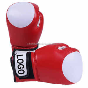 Gants de Kickboxing en cuir véritable MMA Muay Thai Sparring Kick Boxing Arts martiaux Gants de boxe - Product Image 1