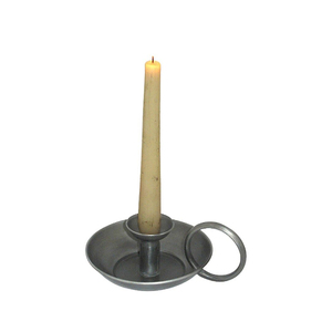 Classic <b>Brass</b> <b>Candlestick</b> <b>Holder</b> Set With Ring Handle Durable Home Decoration Metal Candle <b>Holders</b> Vintage Chamberstick <b>Holder</b> - Product Image 2