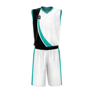 Tenue d'équipe de basketball professionnelle, maillot personnalisé avec logo, shorts en tissu mesh respirant, vêtements de sport pour hommes, femmes et jeunes, OEM - Product Image 2