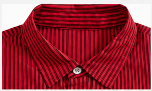 เสื้อเชิ้ตแขนสั้นผู้ชายแบบลำลอง ปกคอพับ เสื้อเชิ้ตฤดูร้อน - Product Image 1