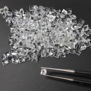 โทแพซสีขาวธรรมชาติ 3.5 มม. ทรงสี่เหลี่ยมเจียระไนแบบสเต็ปคัท คุณภาพดีที่สุด พลอยเม็ดเดี่ยวสำหรับทำเครื่องประดับ - Product Image 1