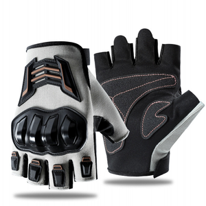 Guantes de Motociclismo para Hombre, Protección Rígida, Dedos Completos, Deportivos, para Ciclismo y Carreras, Medios Dedos - Product Image 3