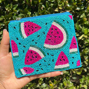 Monedero Mini de Lujo Hecho a Mano con Cremallera, Bordado de Donut Esmerilado, con Cuentas, de Poliéster de Alta Calidad, Estilo Dulce y Moderno - Product Image 6