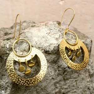 Metal Craft Branding Support Brass <b>Earrings</b> Custom Tagging Brass <b>Earrings</b> Smooth Finish Wholesale Factory Metal Crafts <b>Earrings</b> - Product Image 3