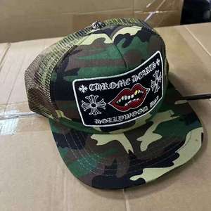 Gorra de béisbol OEM 2026 de nueva llegada, estilo hip hop con bordado de corazones, tipo camionero, casual, para exteriores, unisex, transpirable, de malla, ajustable, para el sol. - Product Image 3