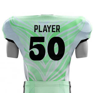 <b>Elite</b> American Football Uniform Custom Football Kit OEM Team Jerseys Half Front Character Print Practice Game Wear Factory - Product Image 4
