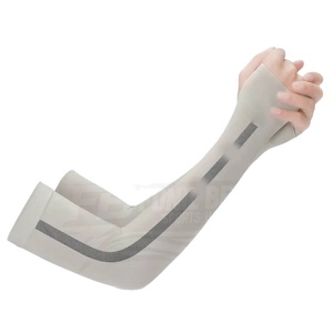 Mangas de brazo personalizadas anti-UV de Spandex/Nylon para ciclismo, deportes y conducción, unisex, diseño personalizado - Product Image 1