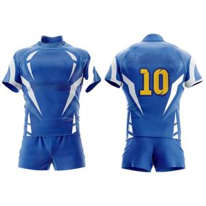 Uniforme de Rugby Profesional para Hombre, Ropa Deportiva Sublimada de Primera Clase, Transpirable, Resistente, de Poliéster, para Exteriores - Product Image 3