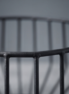 Custom Black Metal <b>Wire</b> Fruit <b>Storage</b> <b>Basket</b> with Handle Decorative Bread Holder Modern Kitchen Stand - Product Image 3