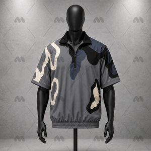 Polo pour homme à manches courtes, motif camouflage désertique, séchage rapide, imprimé, pour le golf, décontracté, été - Product Image 1