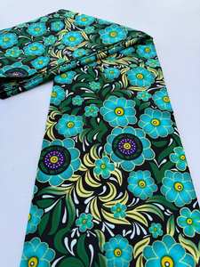 Stylish African Wax Print Island Cotton Fabric for Clothing Home Decor Sewing and Fashion Exported by Hitjem Export Company - Product Image 5