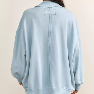 Oferta Especial: Sudadera de Forro Polar Cottavon para Invierno, Talla Grande, Cuello Redondo, Personalizable con Estampado Frontal, Ecológica, Resistente al Viento, Informal para Mujer - Product Image 3
