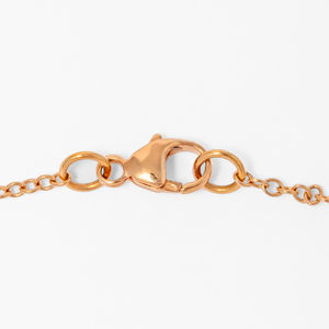 Fine Jewelry 14K Rose Gold 0.70ct Round Lab Grown Diamond Halo Solitaire Pendant Necklace Elegant Design for Women Daily Wear - Product Image 3